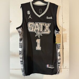 Victor Wembanyama San Antonio Spurs Jordan Statement Edition Jersey Mens 2XL NWT